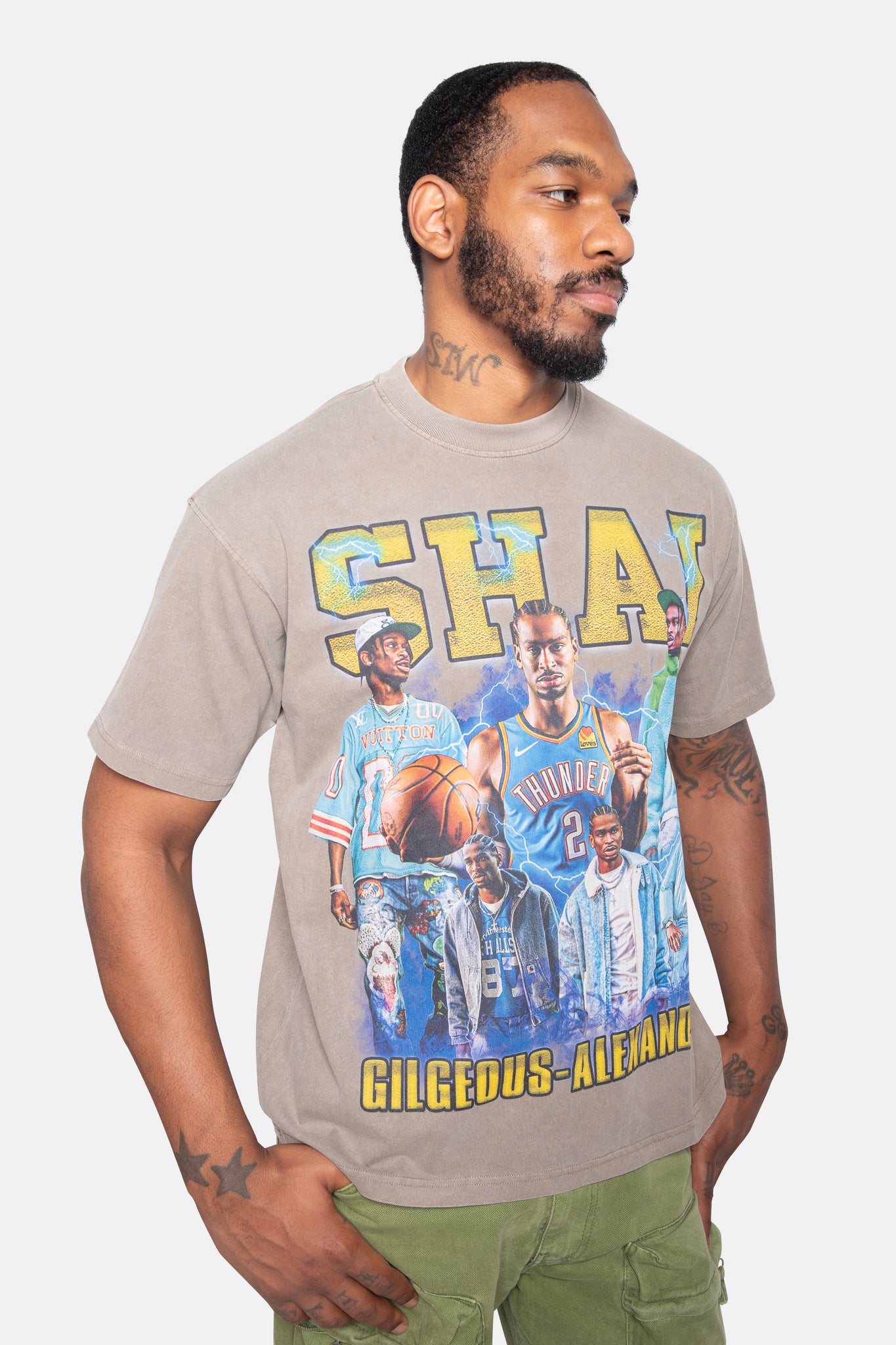 SGA Era Vintage Tee – Heavy 250G Loose Fit