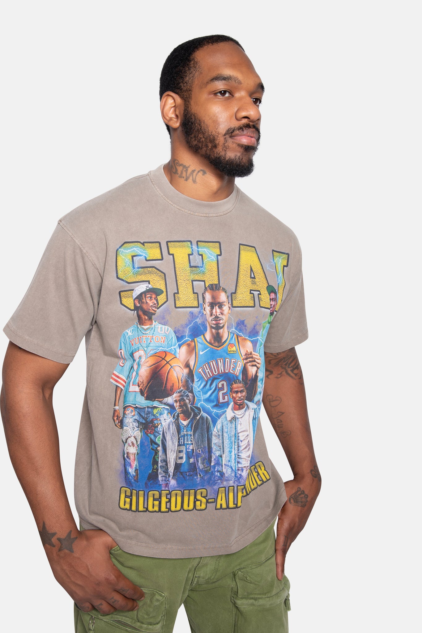 SGA Era Vintage Tee – Heavy 250G Loose Fit