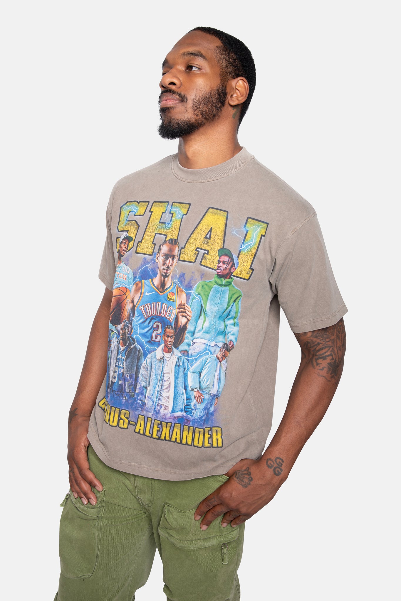 SGA Era Vintage Tee – Heavy 250G Loose Fit