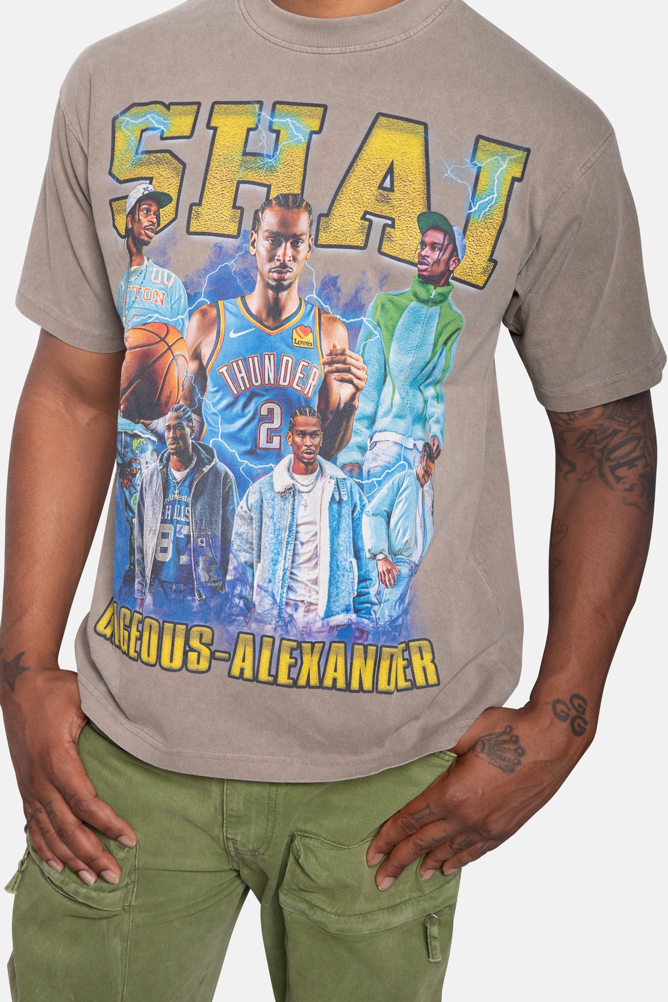 SGA Era Vintage Tee – Heavy 250G Loose Fit